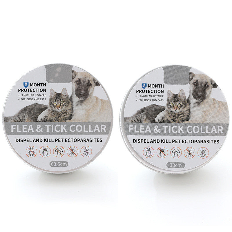 Insect-Repelling Silicone Pet Collar for Dogs/Cats