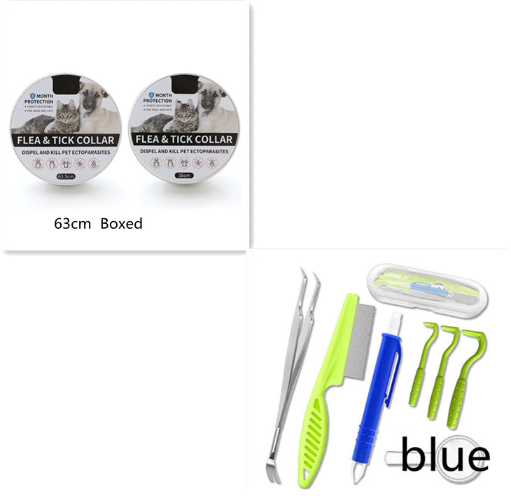 Insect-Repelling Silicone Pet Collar for Dogs/Cats