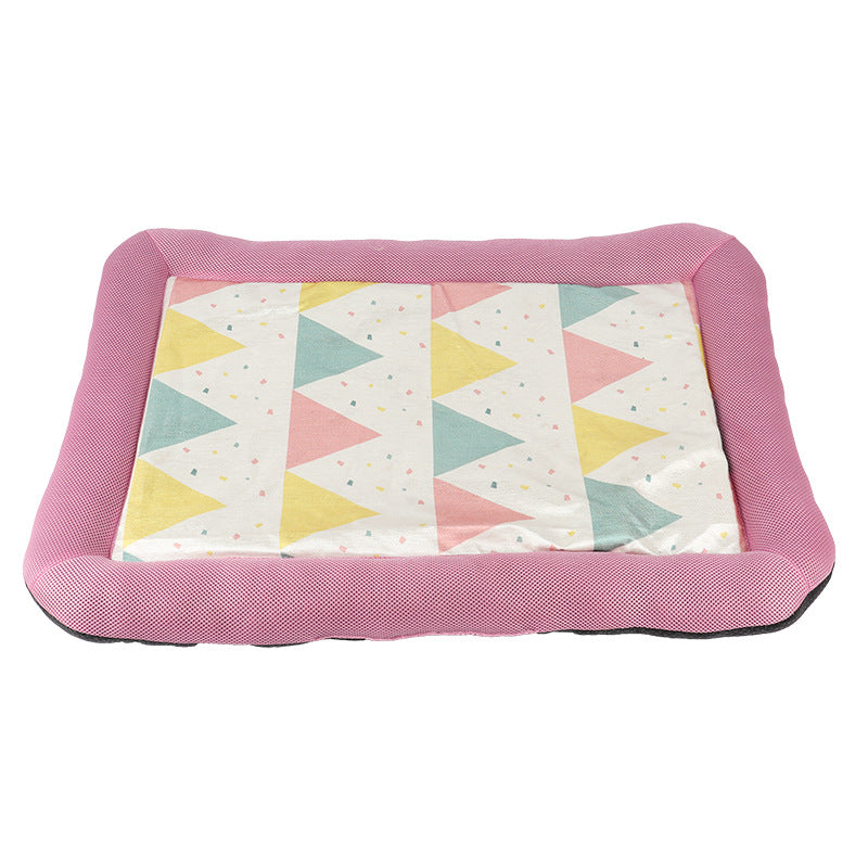 Summer Pet Ice Silk Dog Mat
