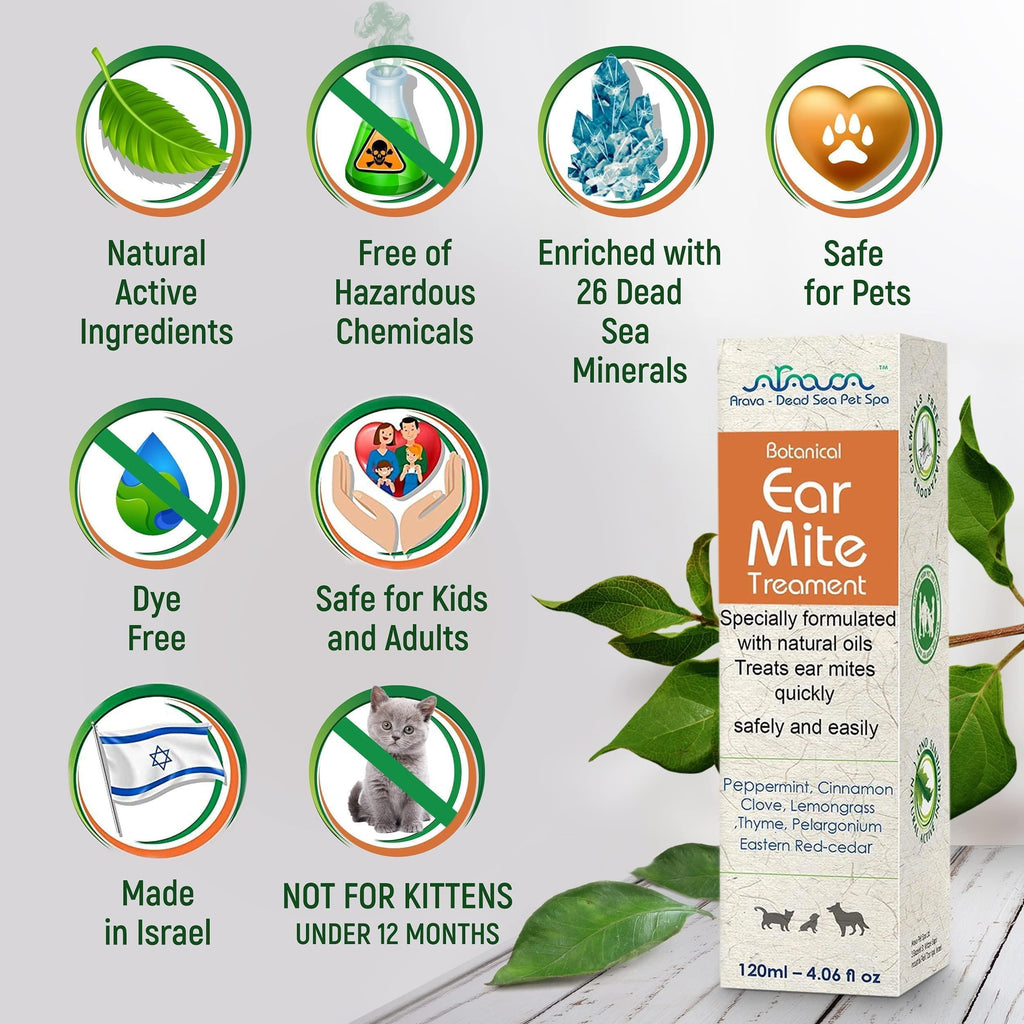 Stop Ear Mite Itch Natural Treatment